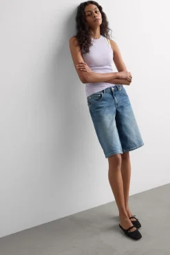 Ribbed Tank Top in Superior Cotton
