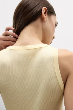 Ribbed Tank Top in Superior Cotton