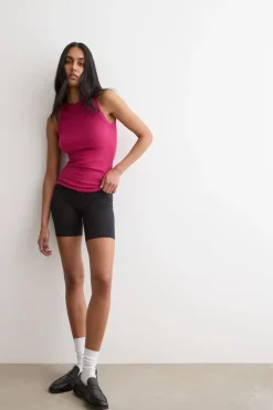 Ribbed Tank Top in Superior Cotton