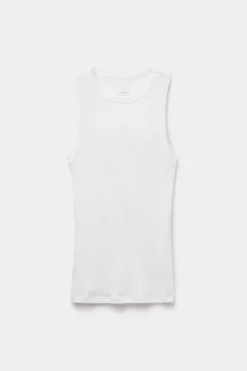 Ribbed Tank Top in Superior Cotton