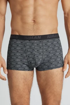 Shark Print Microfiber Boxers