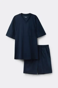 Short Mercerized Cotton Pyjamas filo Premium