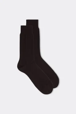 Short Sateen Egyptian Cotton Socks