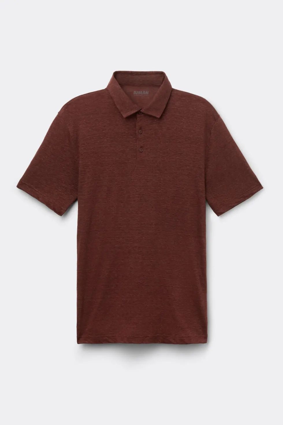 Short Sleeve Linen Polo