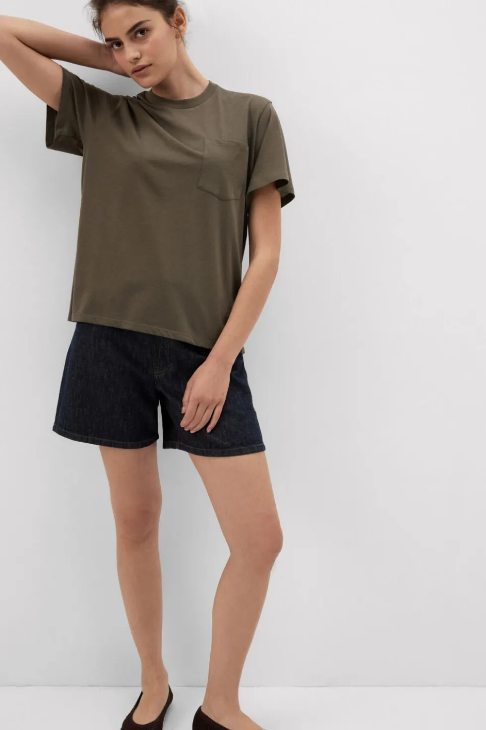 Short Sleeve Pocket T-Shirt in Ultrafresh Cotton
