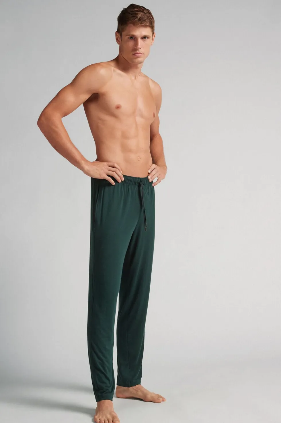 Silk and Modal Trousers