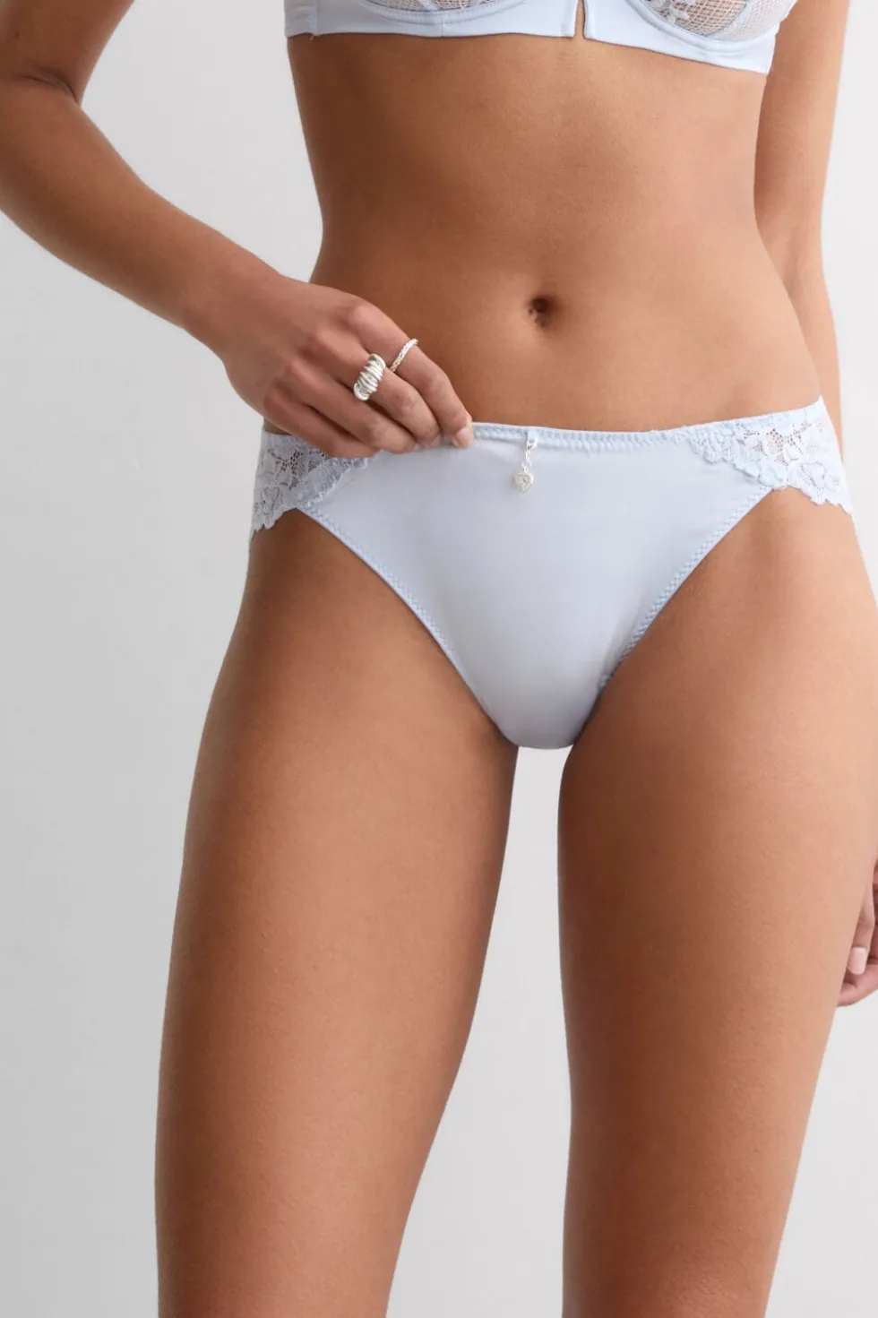 Silky Flowers Silk and Lace Panties