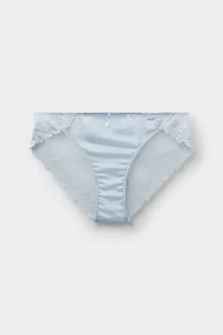Silky Flowers Silk and Lace Panties