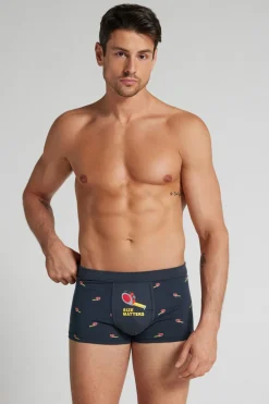 Size Matters Print Superior Cotton Boxers