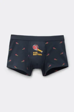 Size Matters Print Superior Cotton Boxers