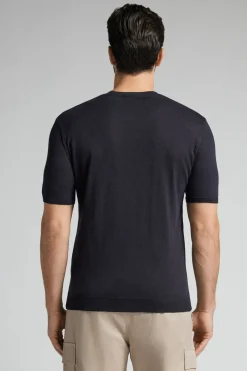 Slub Cotton Knit T-Shirt
