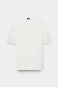 Slub Cotton Knit T-Shirt