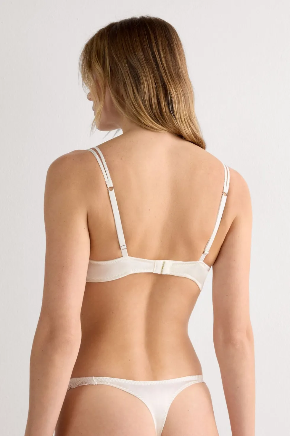 Sofia Natural Lift Balconette Bra in Silk