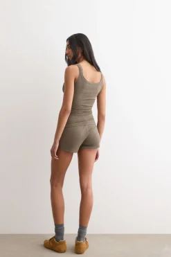 Soft Lounge Ribbed Modal Short Pajamas