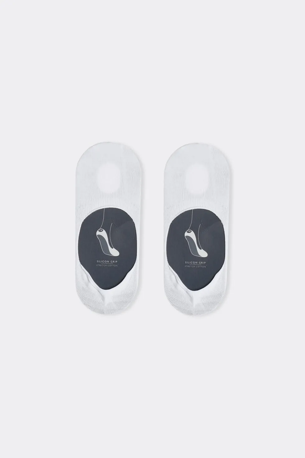 Stretch Cotton Footlet Socks