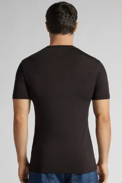 Stretch Merino Wool Short-Sleeve T-Shirt