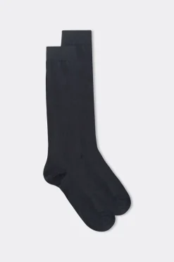 Stretch Superior Cotton Knee Socks