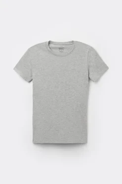 Stretch Superior Cotton Short Sleeve Top