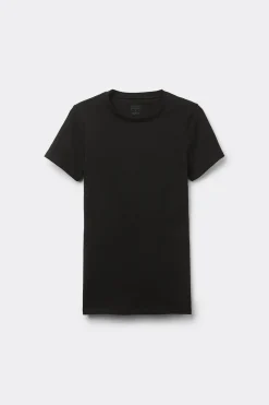 Stretch Superior Cotton Short Sleeve Top