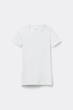 Stretch Superior Cotton Short Sleeve Top