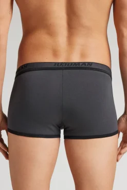 Superior Cotton Boxers with Logo
