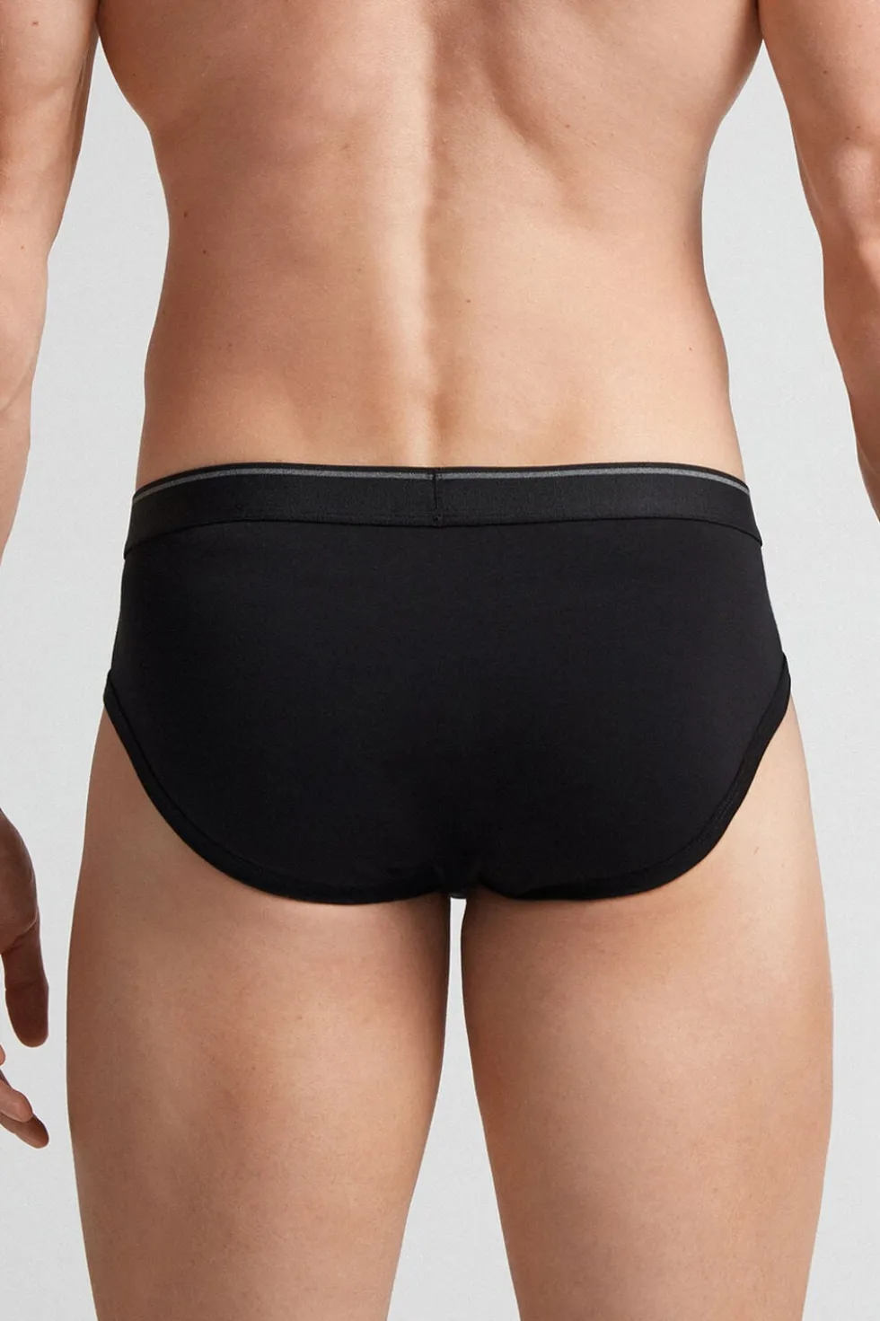 Superior Cotton Briefs with Exposed Elastic
