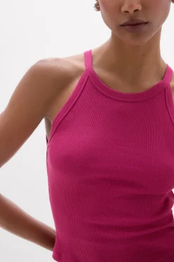 Superior Cotton Ribbed Crop Top