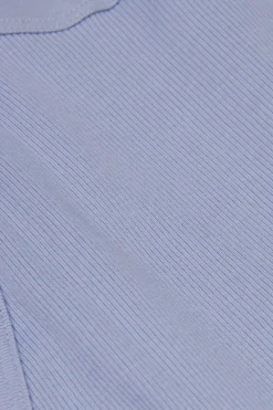 Superior Cotton Ribbed Crop Top