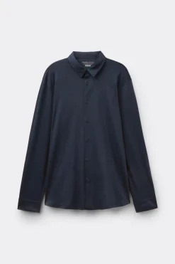 Superlight Mercerized Cotton Long Sleeve Shirt Filo Premium