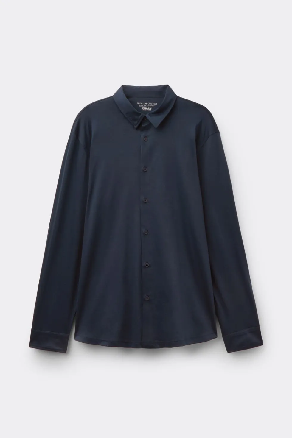 Superlight Mercerized Cotton Long Sleeve Shirt Filo Premium