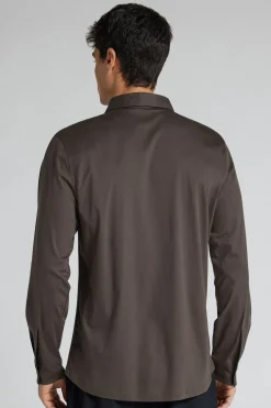 Superlight Mercerized Cotton Long Sleeve Shirt Filo Premium