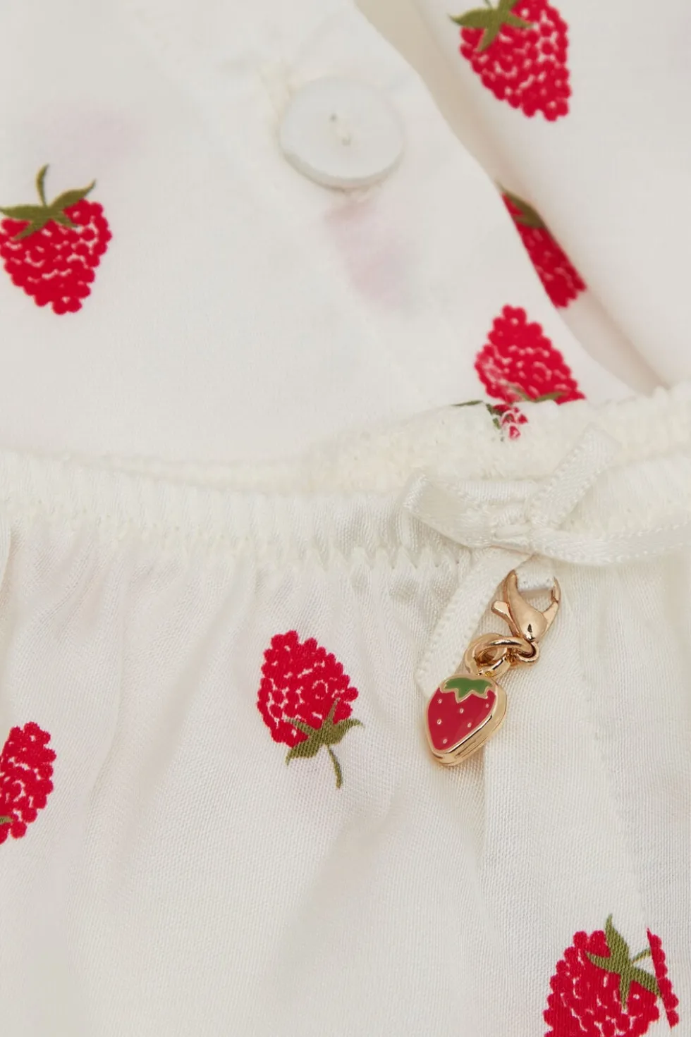 Sweet as a Berry Viscose Satin Short Pajamas