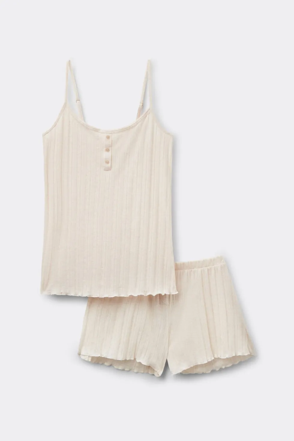 Sweet Pointelle Short Pajamas