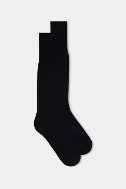 Tall Sateen Egyptian Cotton Socks