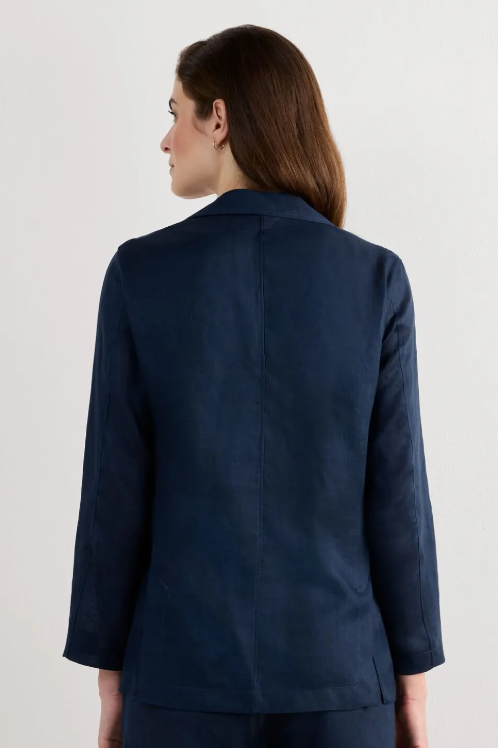 The Pure Linen Jacket in Linen Fabric