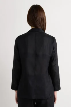 The Pure Linen Jacket in Linen Fabric