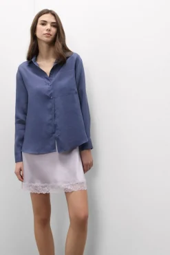 The Pure Linen Shirt in Linen Fabric