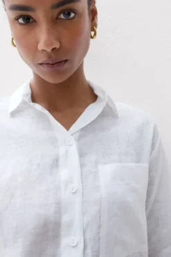 The Pure Linen Shirt in Linen Fabric