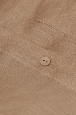 The Pure Linen Shirt in Linen Fabric