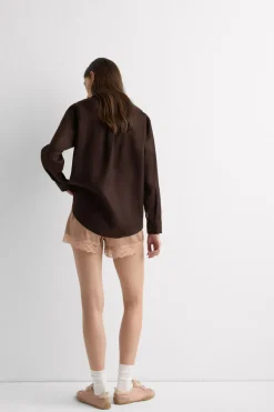The Pure Linen Shirt in Linen Fabric