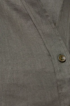 The Pure Linen Short Sleeve Shirt in Linen Fabric
