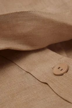 The Pure Linen Short Sleeve Shirt in Linen Fabric