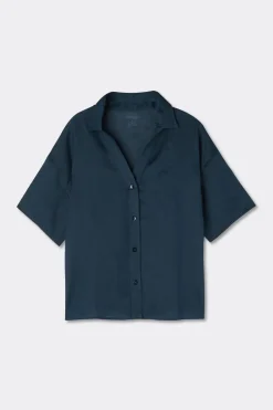 The Pure Linen Short Sleeve Shirt in Linen Fabric