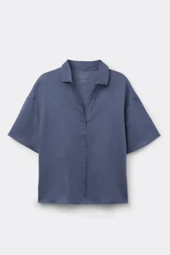 The Pure Linen Short Sleeve Shirt in Linen Fabric