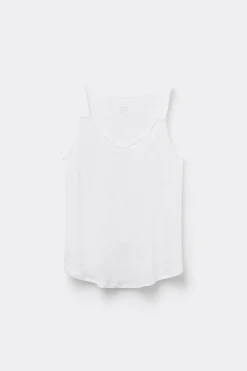 The Pure Linen Tank Top in Linen