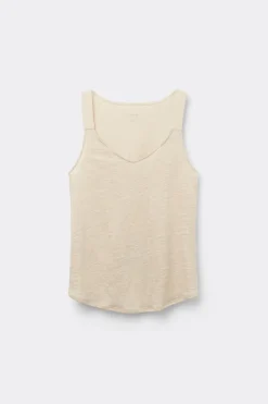 The Pure Linen Tank Top in Linen