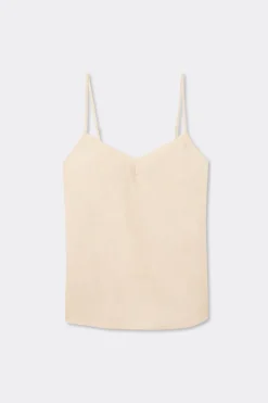 The Pure Linen Top in Linen Fabric