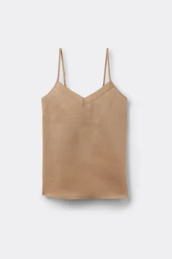 The Pure Linen Top in Linen Fabric