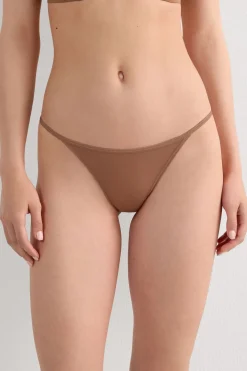 Thong with Ultralight Microfiber Straps
