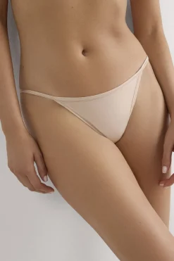 Thong with Ultralight Microfiber Straps